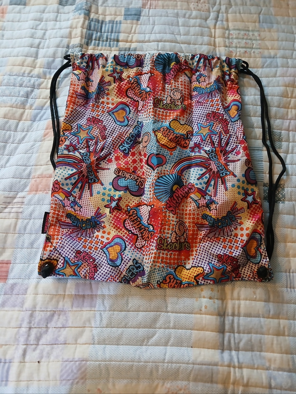 Skechers Multicolor Pop-Graphic Drawstring Backpack